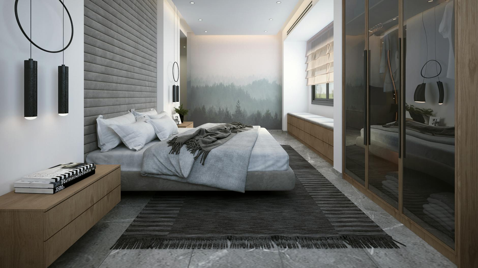 cozy bedroom lighting