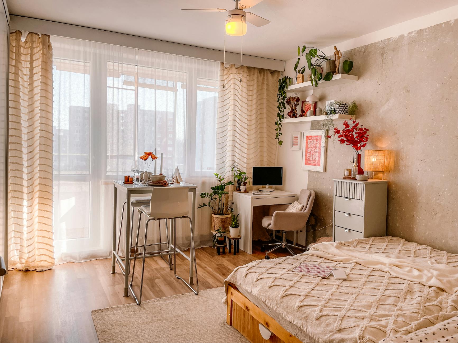 minimalist small apartment living room