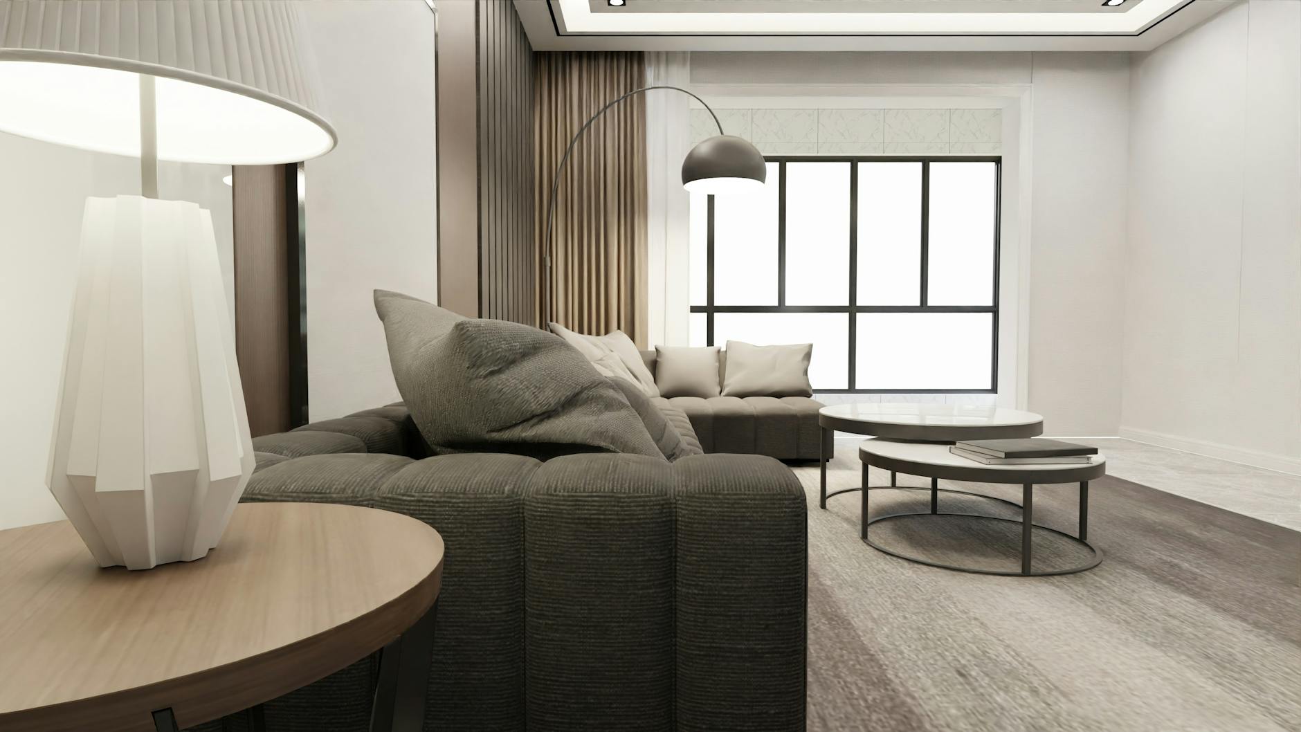 modern scandinavian living room