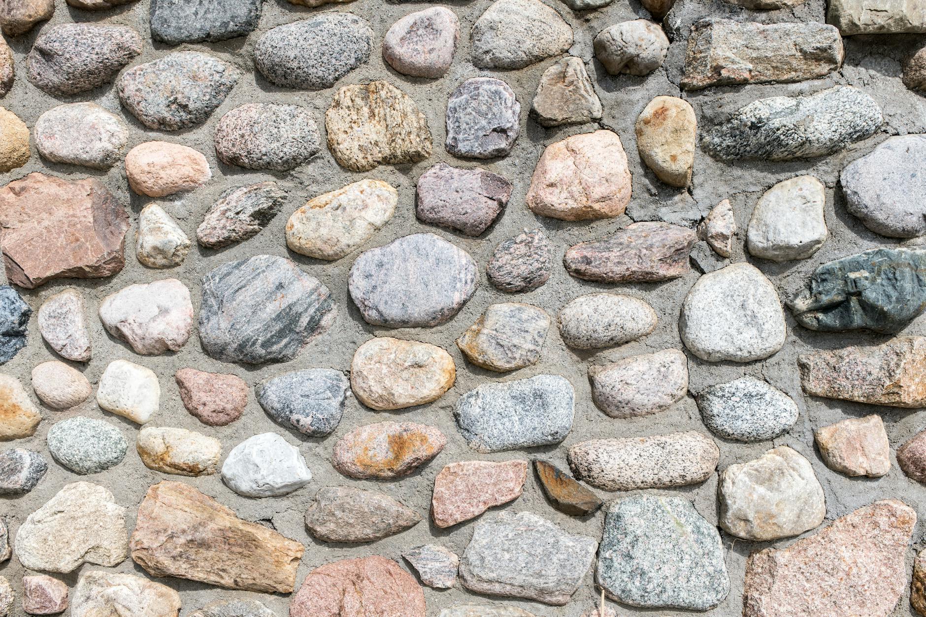 temporary shoring stone wall