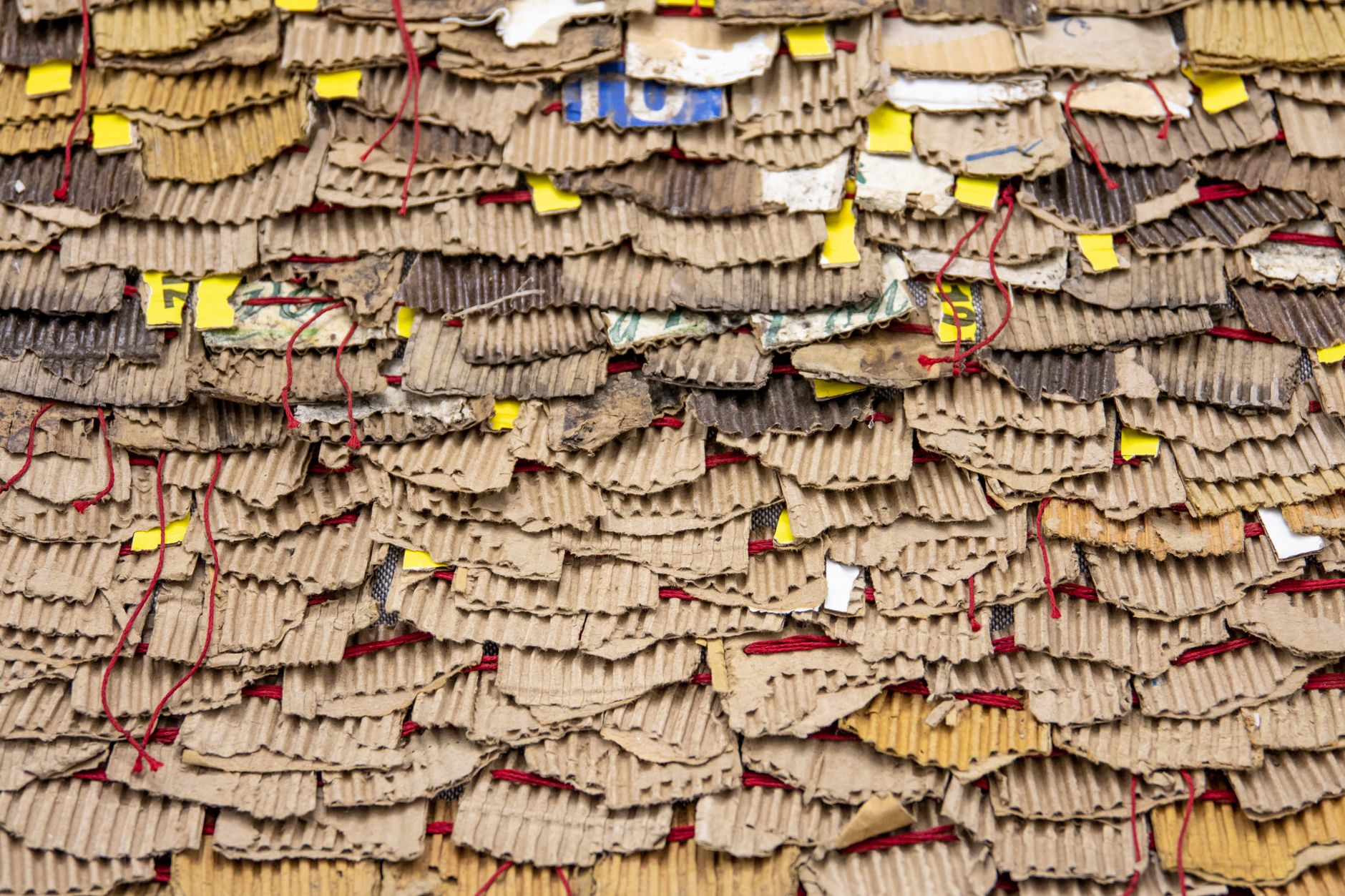 creative recycled wall art