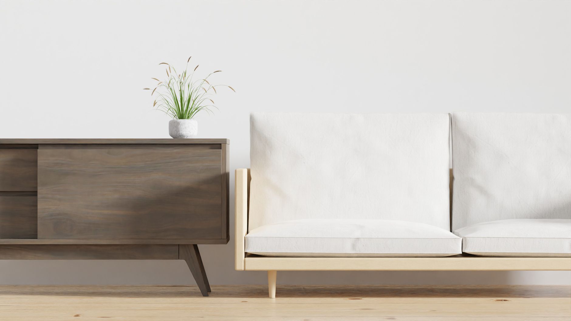 modern minimalist living room