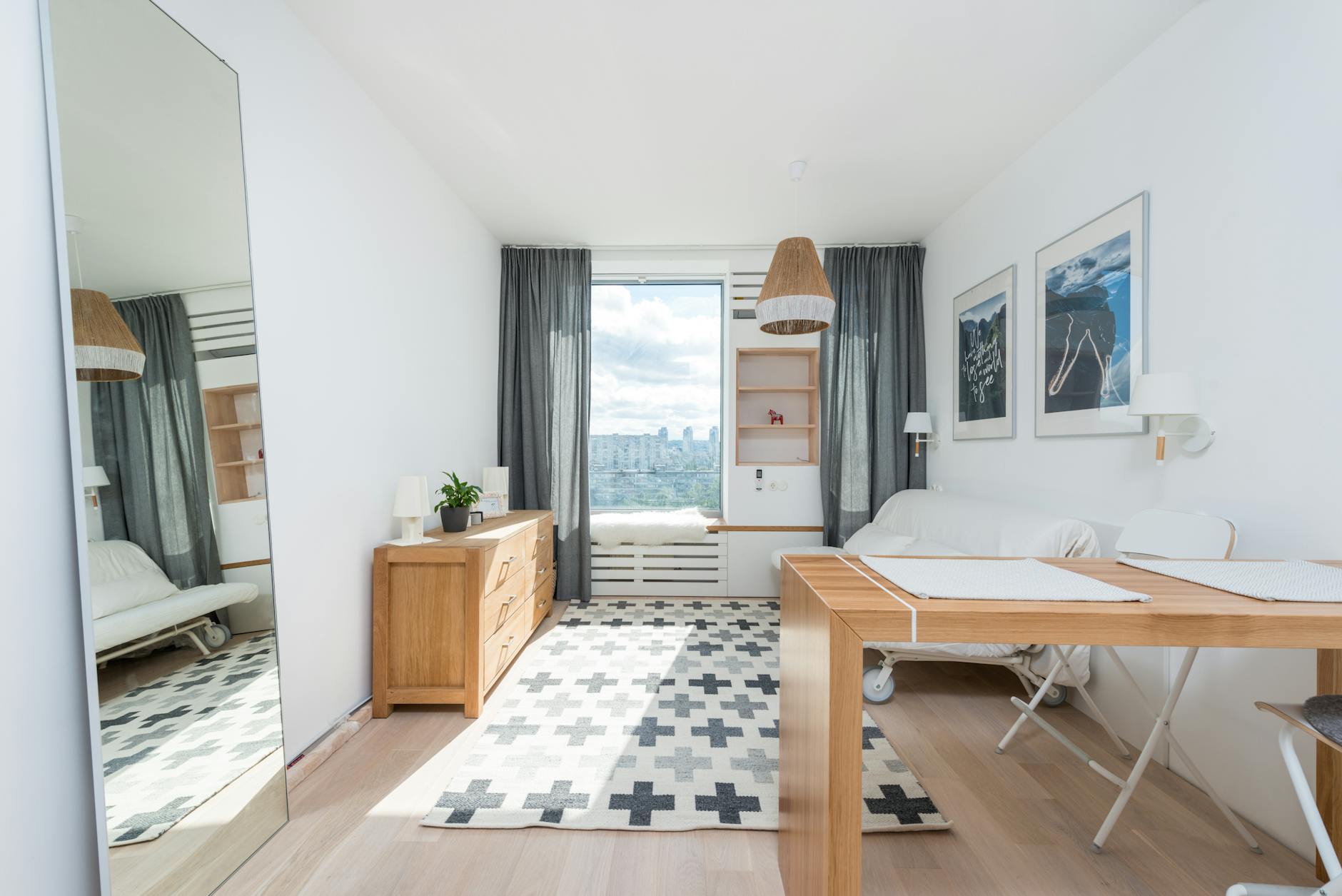 small apartment multifunctional furniture